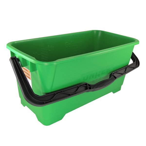 Unger Heavy-duty 6-gallon Pro Bucket, 10.5" H, Green UNGQB220